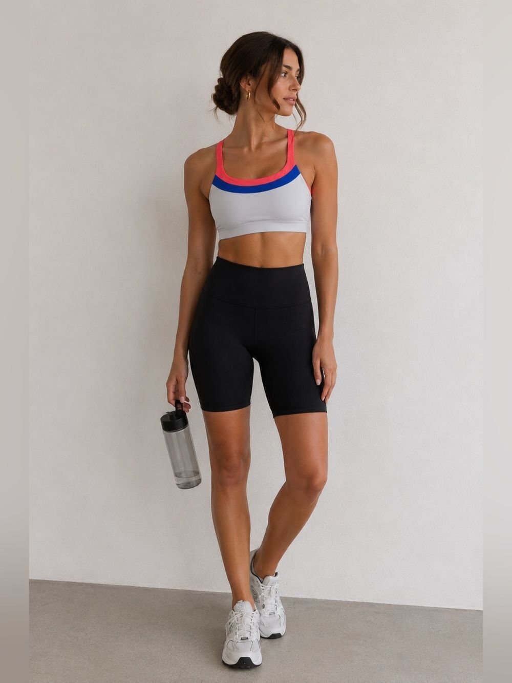 Love & Sports Women's Sophia Compression Sports Bra Size M